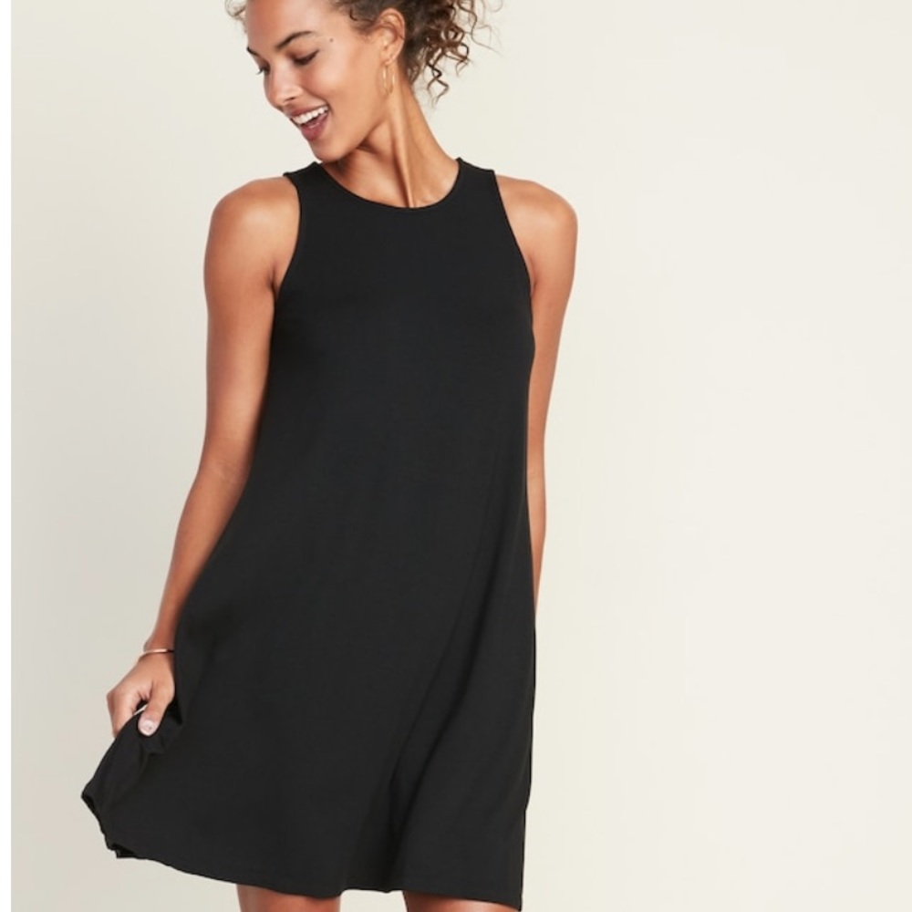 Yellow Old Navy Swing Dress- XS